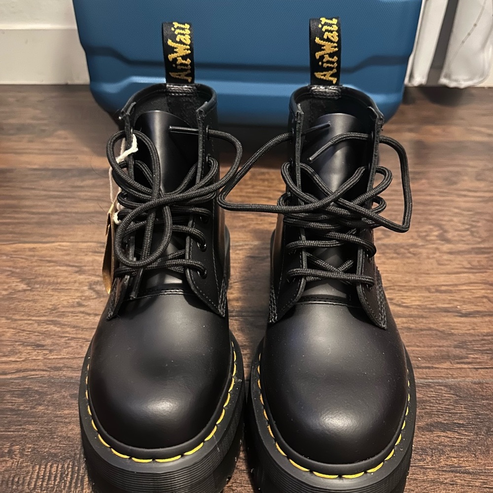 Dr. Martens Platform 101 Ankle Boots